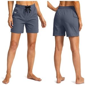 G Gradual Women's Swim Board Shorts  Size Small  // GRAY